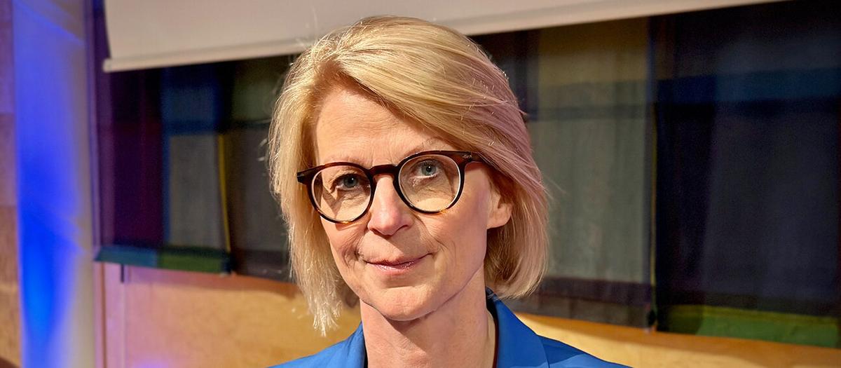 Elisabeth Svantesson (M), finansminister. Foto: Anders Frick