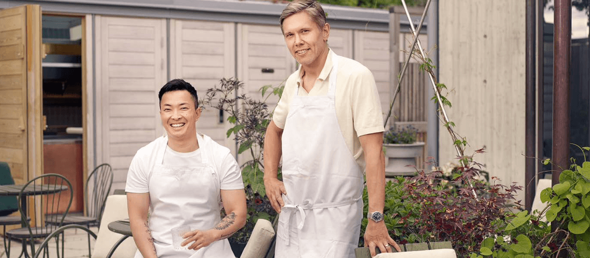 Pi Le och Tommy Myllymäki.