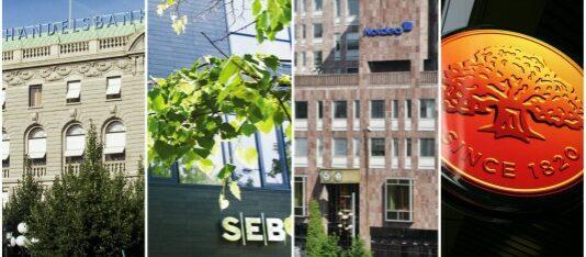 SHB sänker långsiktiga rekommendationer på storbanker