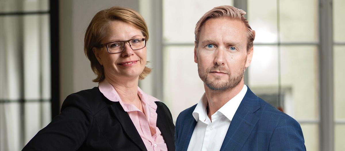 Katarina Sivander och Daniel Bergsten.