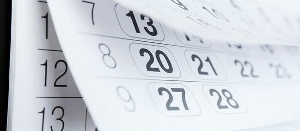 Kalender tisdag 19 september