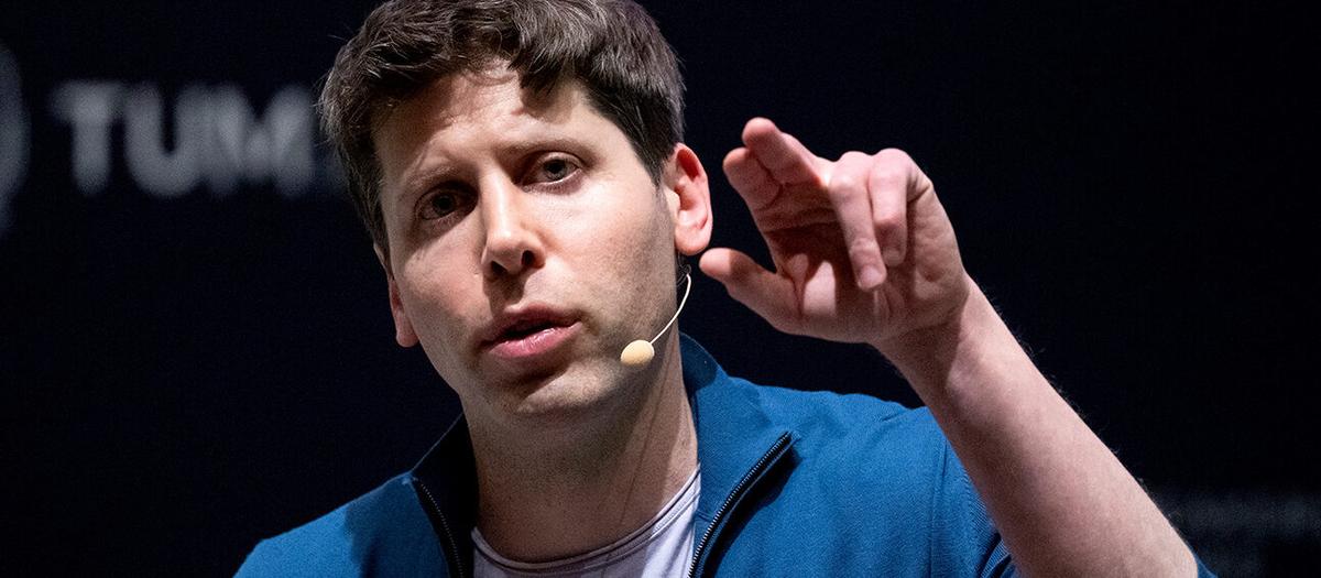 Sam Altman, vd OpenAI. Foto: TT