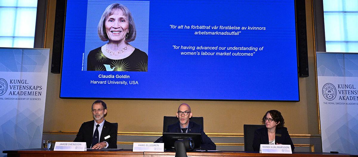 Claudia Goldin. Foto: TT