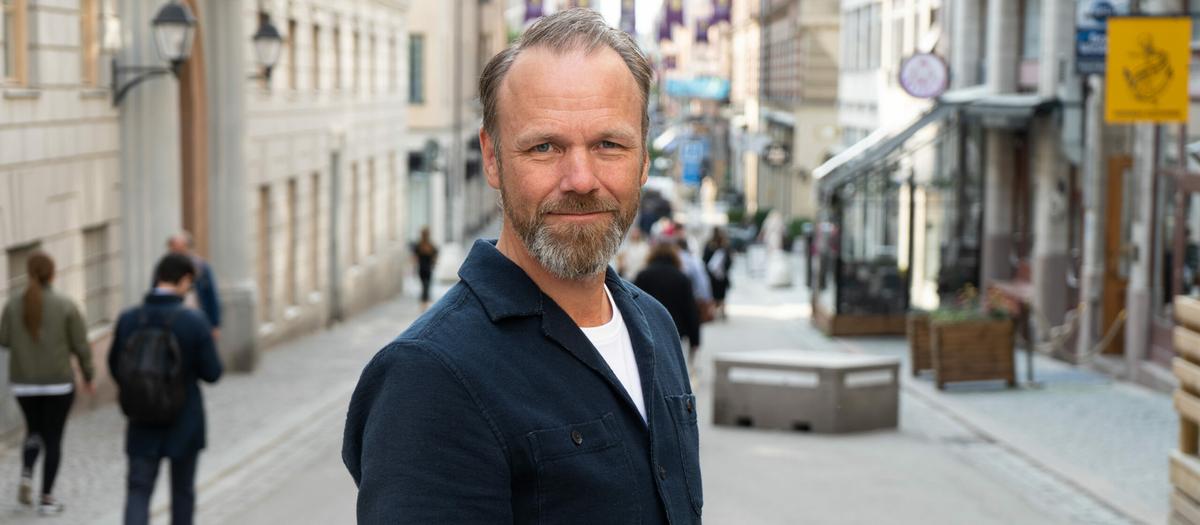 Emil Sunvisson, vd för Qred. Foto: Christian Billing