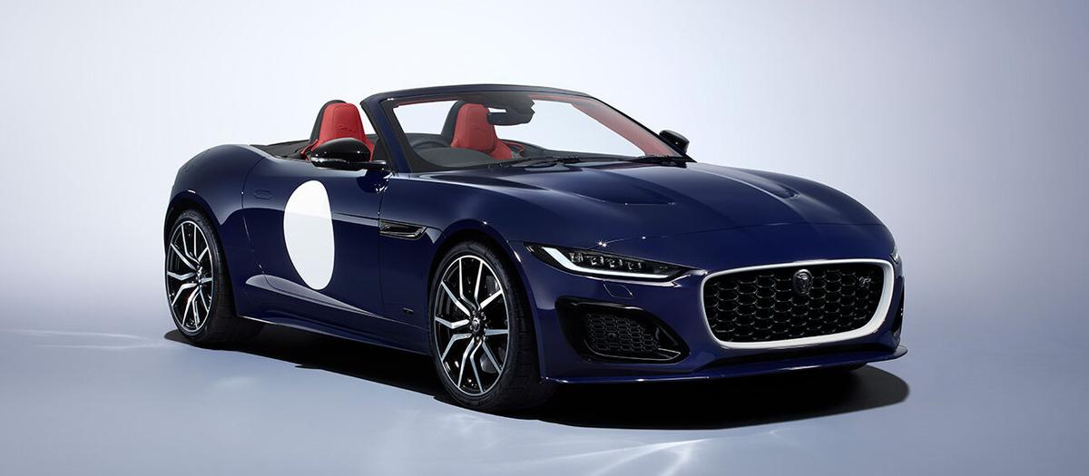 Jaguar presenterar sin sista bensindrivna sportbil