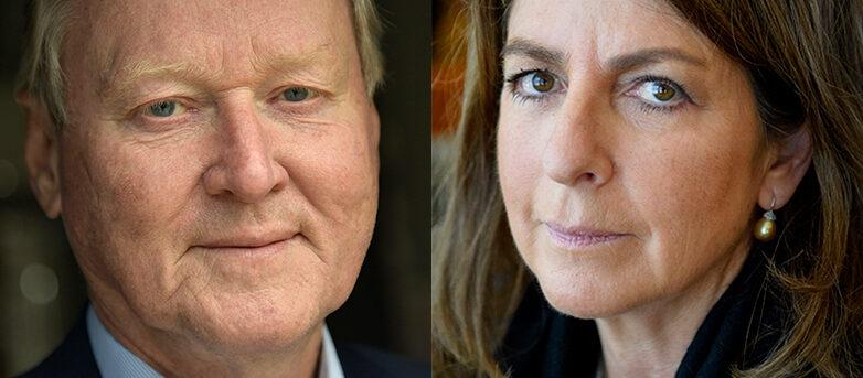 Leif Östling är initiativtagare till Kommissionen för skattenytta. Bettina Kashefi är kanslichef.