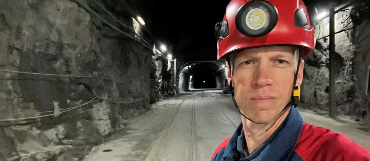 Anders Lindberg, presschef på LKAB. Foto: Linkedin