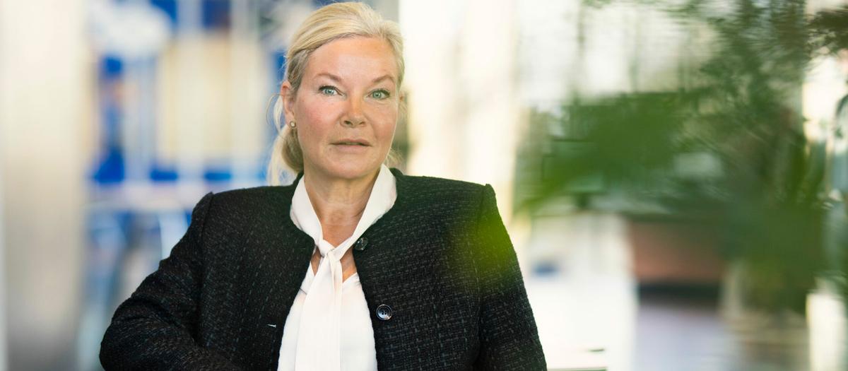 Ninni Franceschi på Nordea. Foto: Evelina Carborn