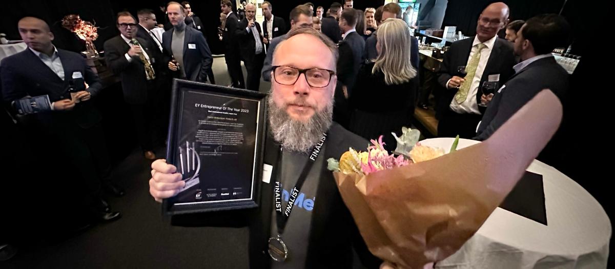 "Vår dagliga motivation är att se hur PinMeTo gör verklig skillnad för företag, hjälper dem att växa och skapa starkare kopplingar med sina lokala kunder", säger medgrundaren Daniel Melkersson. Foto: Anders Frick