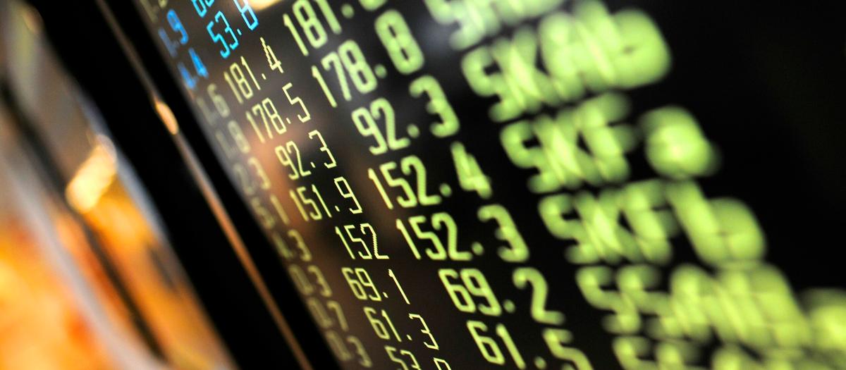 Glädjeskutt på Stockholmsbörsen