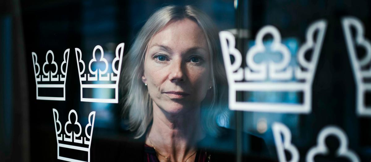 Riksgäldsdirektör Karolina Ekholm är en av deltagarna i finansiella stabilitetsrådet.