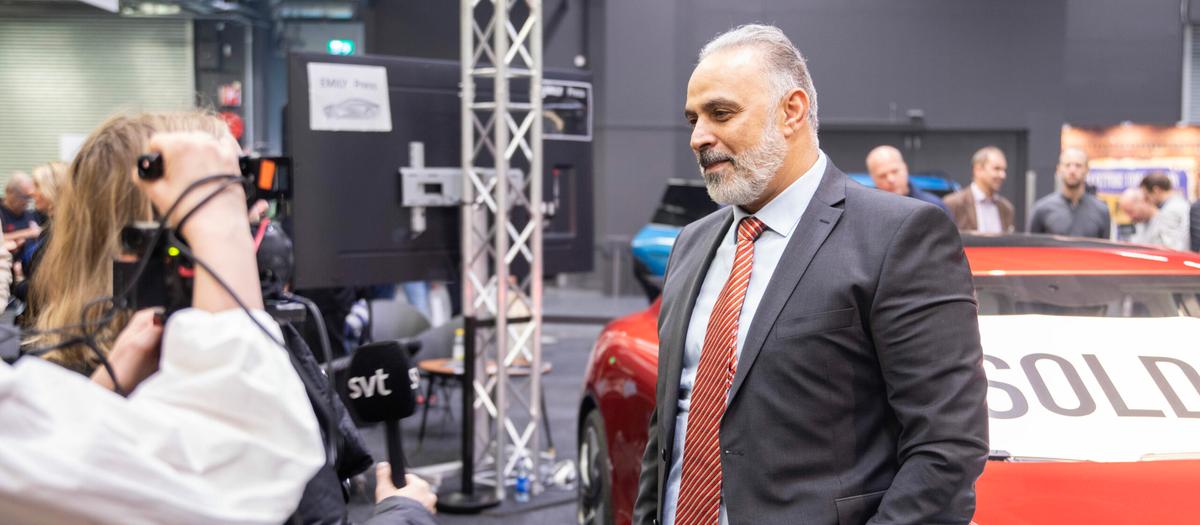 EV Electras vd Jihad Mohammad. Foto: Pressbild