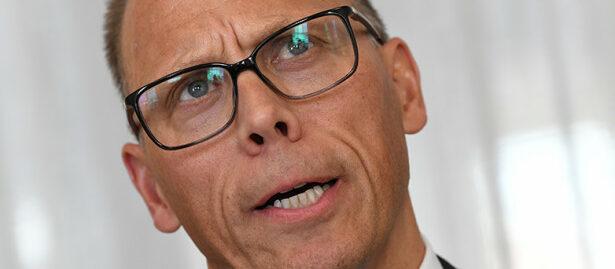 Frank Vang Jensen, Nordeas vd. Foto: TT