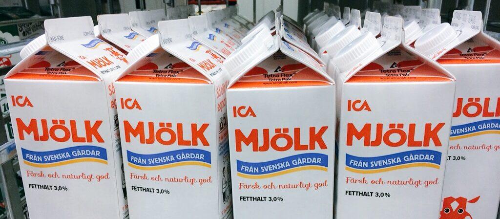 Nej, det blir ingen kortbetald mjölk på Ica idag. Arkivbild: Anders Frick