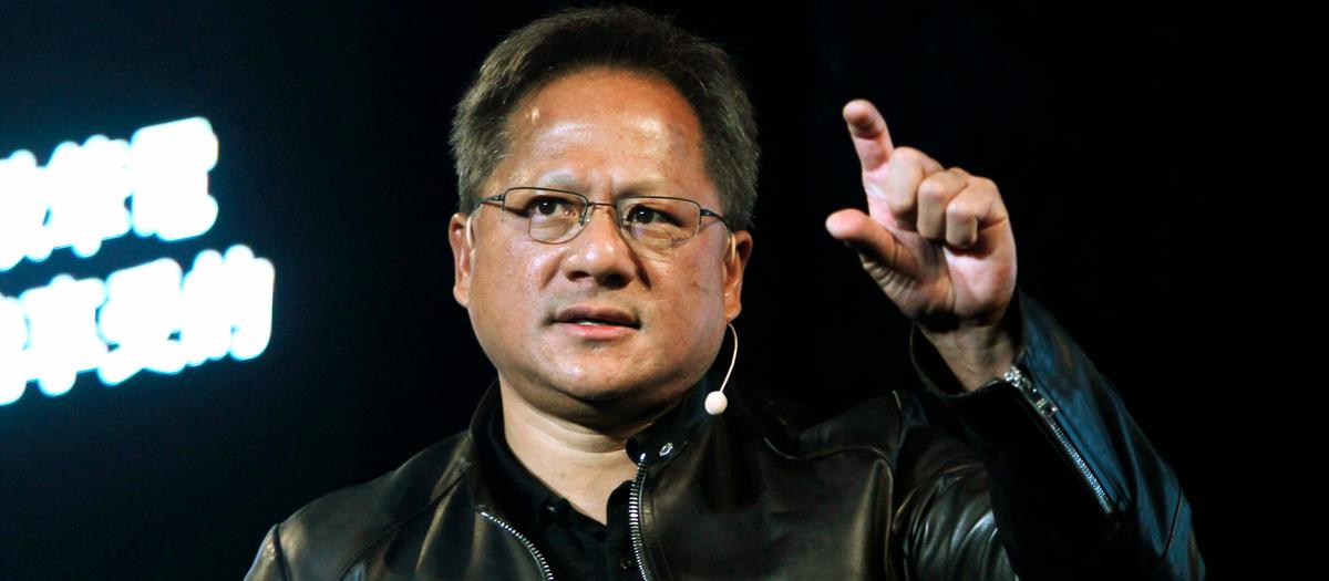 Nvidia CEO Jensen. Arkivbild: TT