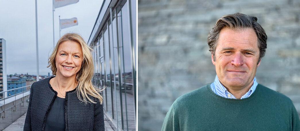 Eva Axelsson och Adam Kostyál. Foto: Anders Frick