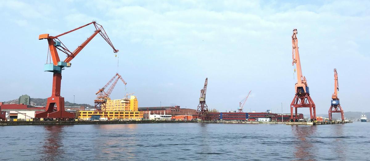 Göteborgs hamn. Foto: Anders Frick