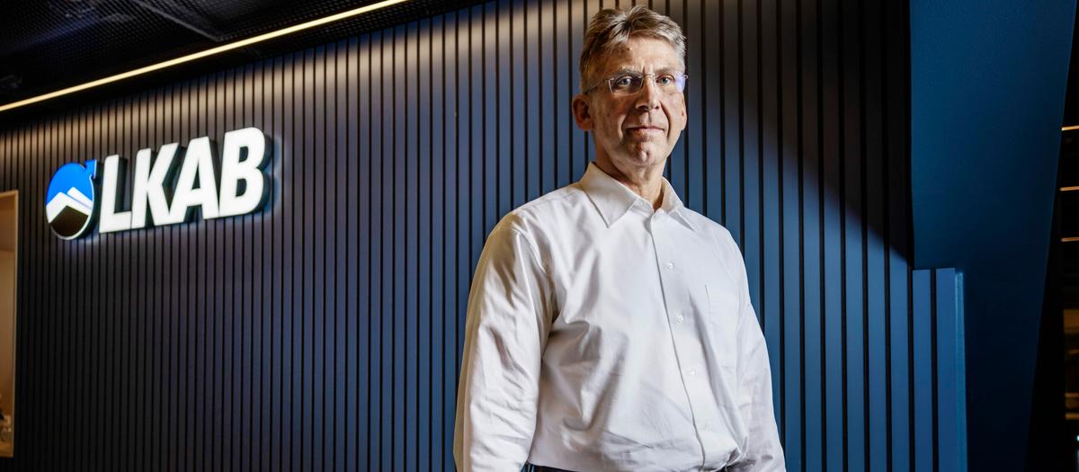 Jan Moström, vd och koncernchef för LKAB.