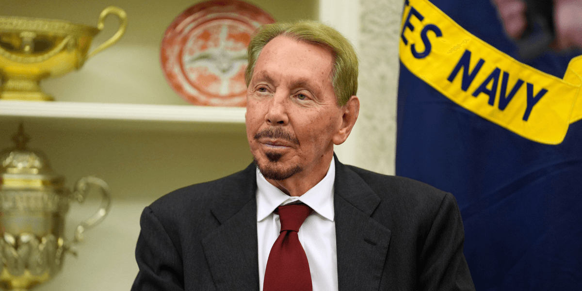Oracle-grundaren Larry Ellison, är nu rikast i världen. (Foto: Evan Vucci/AP/TT)