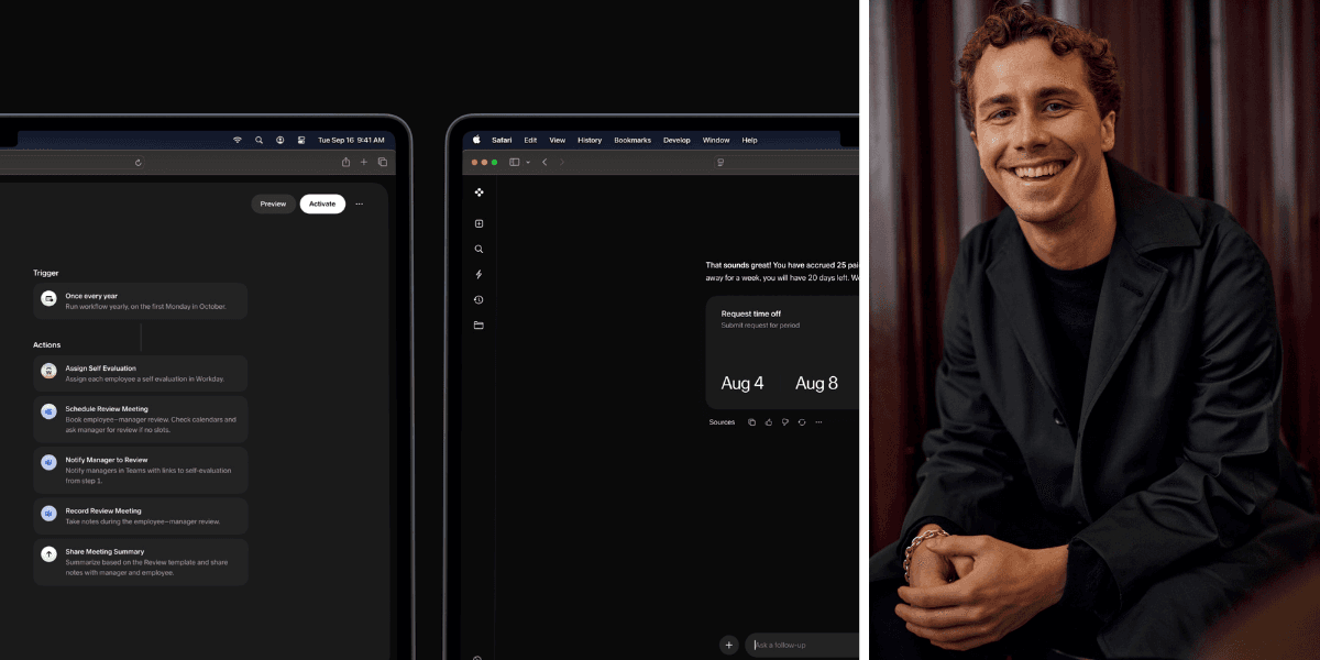 Joel Hellermark, Sanas vd och grundare (Foto: Sana)