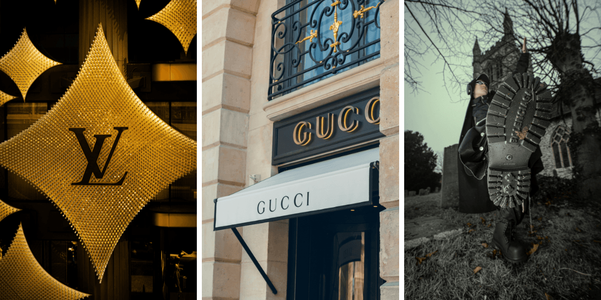 Lyxmärkena är drabbade av intrång. (Foto: Umpholphat Dangam, Pauline FIGUET och 1MilliKarat on Unsplash)