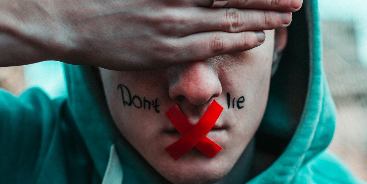 Många lögner på arbetsplatsen