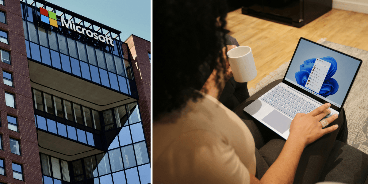 Microsoft är enormt utsatt. (Foto: Praswin Prakashan och Windows on Unsplash)
