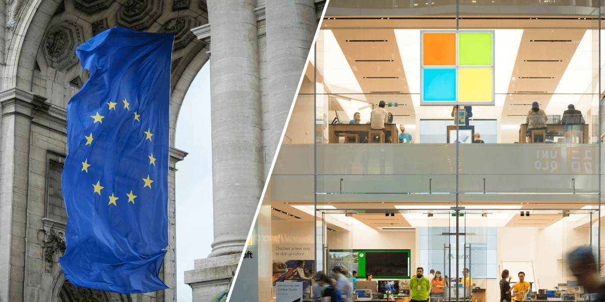 Eu vill sparka ut allt amerikanskt men inte för att det är just amerikanskt. (Foto: Canva och Valent Lau on Unsplash)