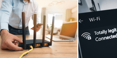 Visste du att din wifi-router inte kan stå nära annan teknik? (Foto: Canva och Mika Baumeister For Unsplash+)