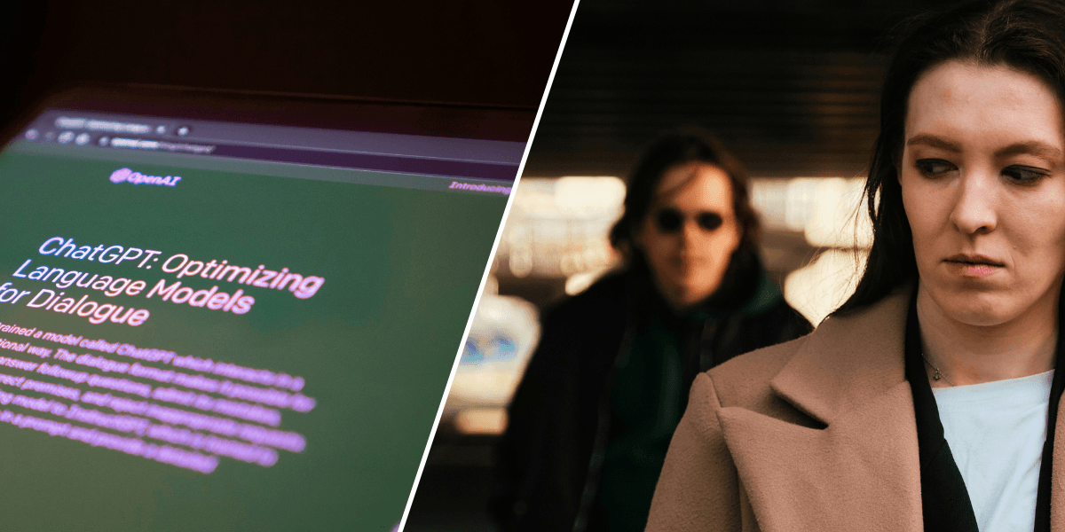 ChatGPT hjälpte en man att stalka kvinnor genom att heja på. (Foto: Jonathan Kemper och Andrej Lišakov For Unsplash+)